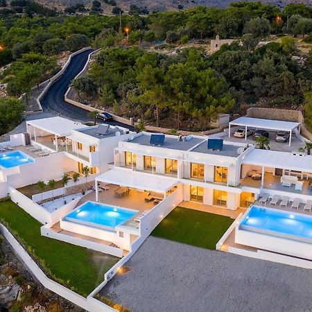 Villa Allegra With Pool In Pefkos, Lindos Area Pefki  Экстерьер фото